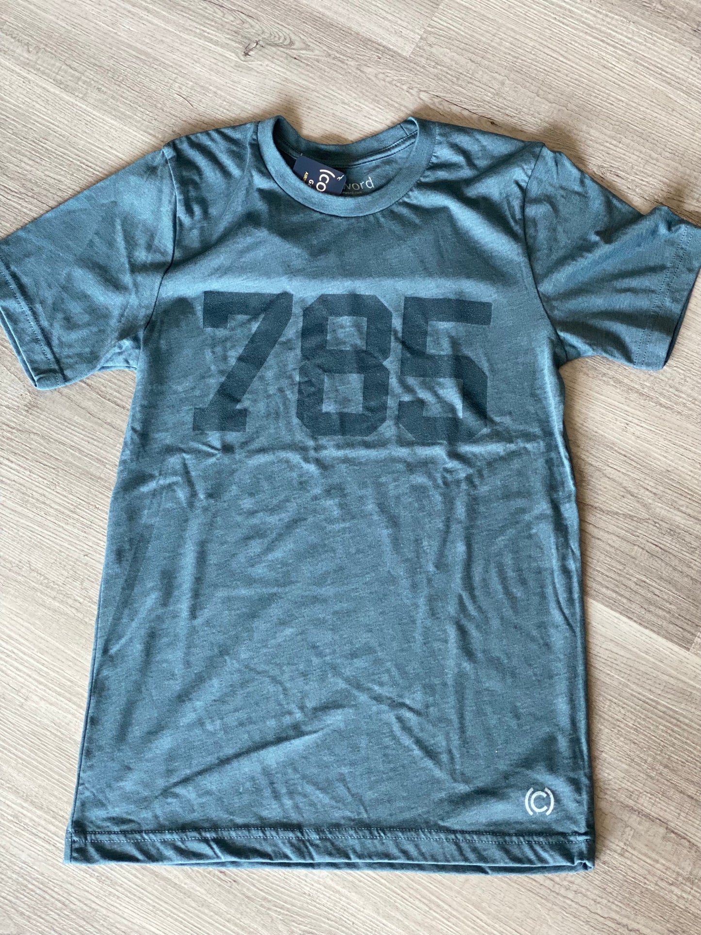 '785' Graphic Tee - Slate