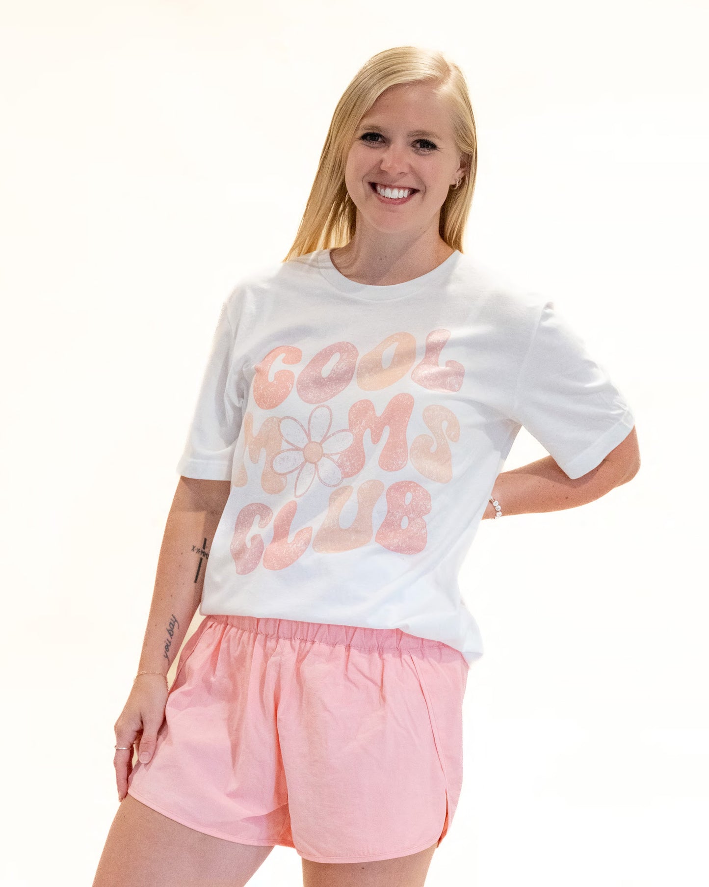 Cool Moms Club Oversized Graphic Tee