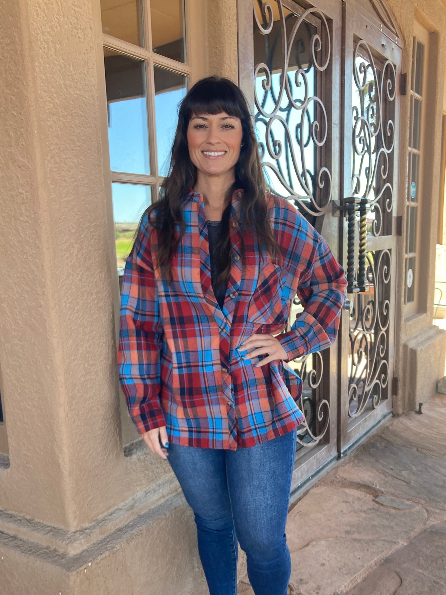 One Way Ticket Flannel