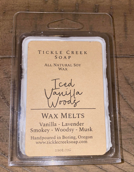 Soy Wax Melt - Iced Vanilla Woods