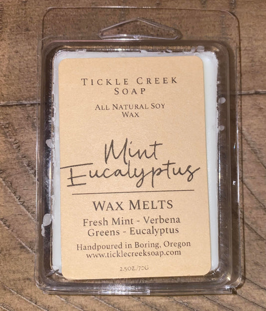 Soy Wax Melt - Mint Eucalyptus