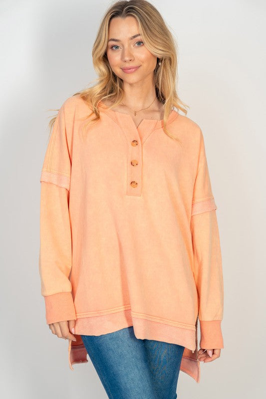 Candid Feelings Solid Knit Top