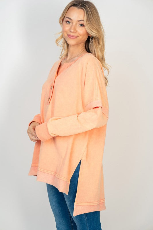 Candid Feelings Solid Knit Top