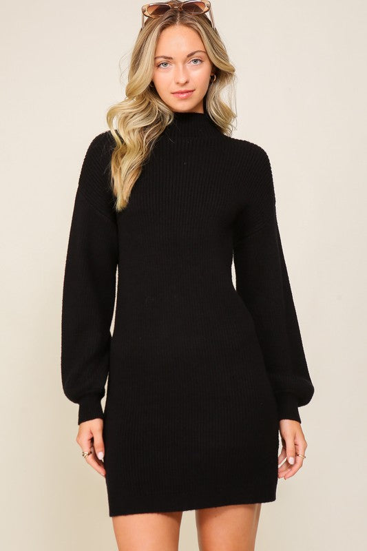 All Fall Long Sweater Dress