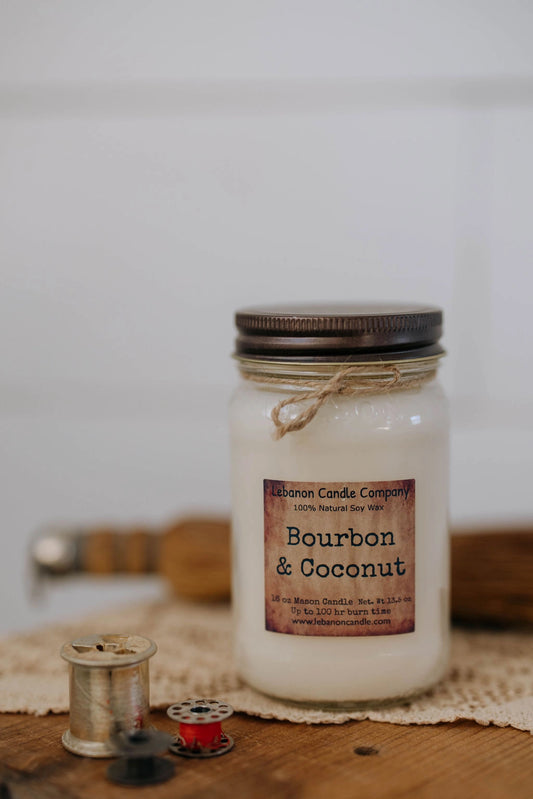 Candle - Bourbon & Coconut