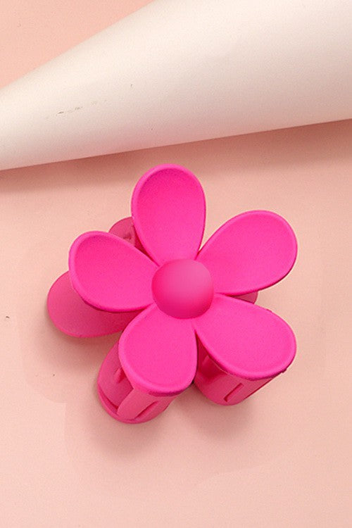 Flower Claw Clip