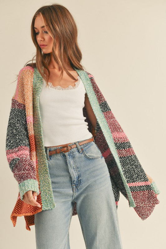 All Too Well Colorblock Cardigan