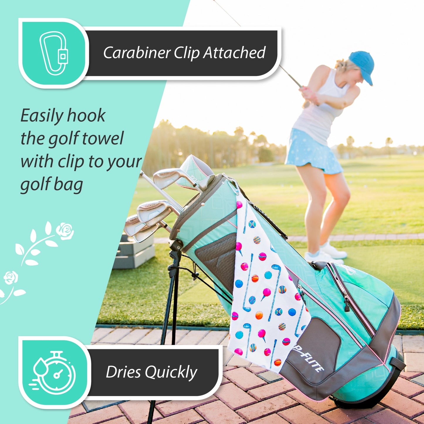 Rosy Day Sport Towel
