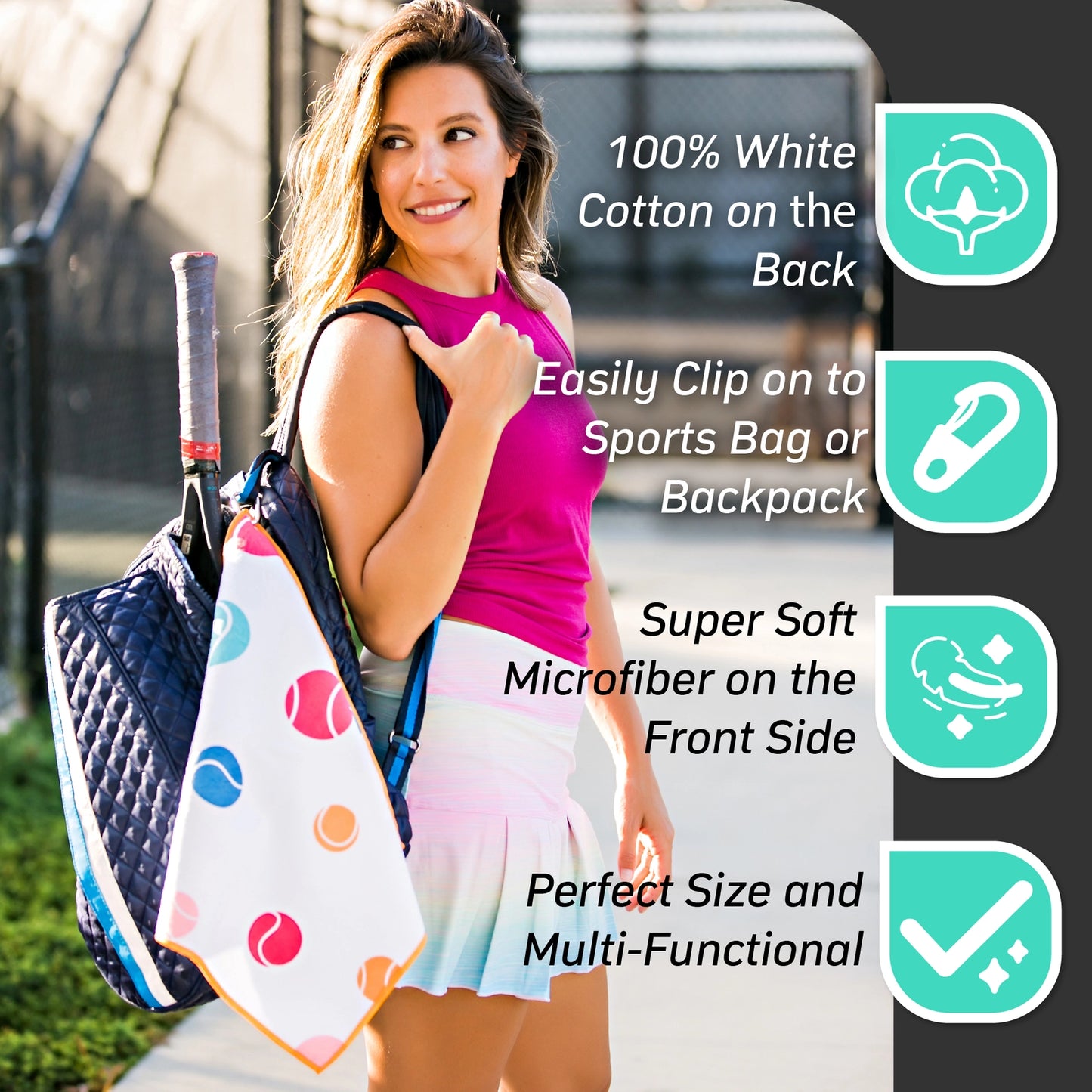 Island Green Sport Towel
