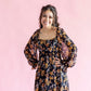 Right Direction Black Floral Dress