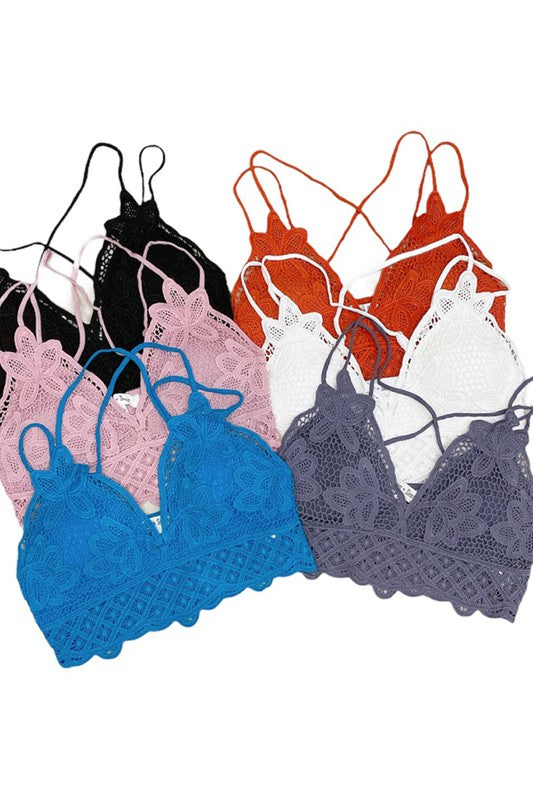 After Midnight Lace Bralette