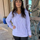 Lavender Half-Zip Nylon Active Jacket