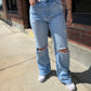 VERVET Leslie 90s Vintage Flare Jeans