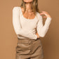 Fair & Square Bodysuit - Stone