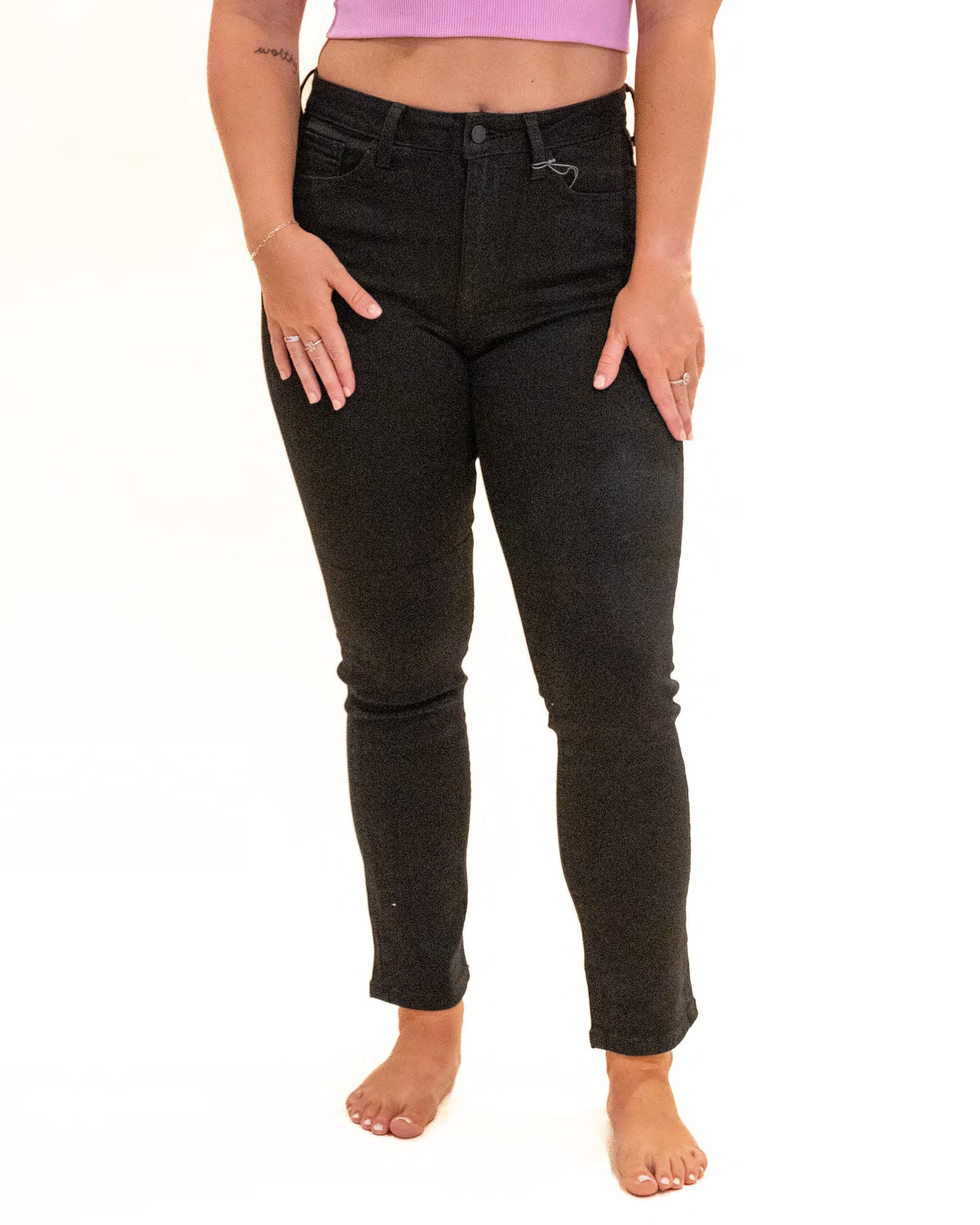 Just A Phase High Rise Straight Jeans