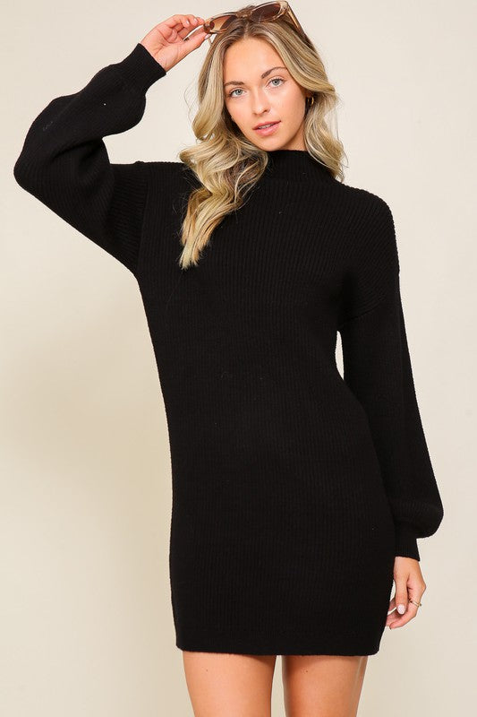 All Fall Long Sweater Dress