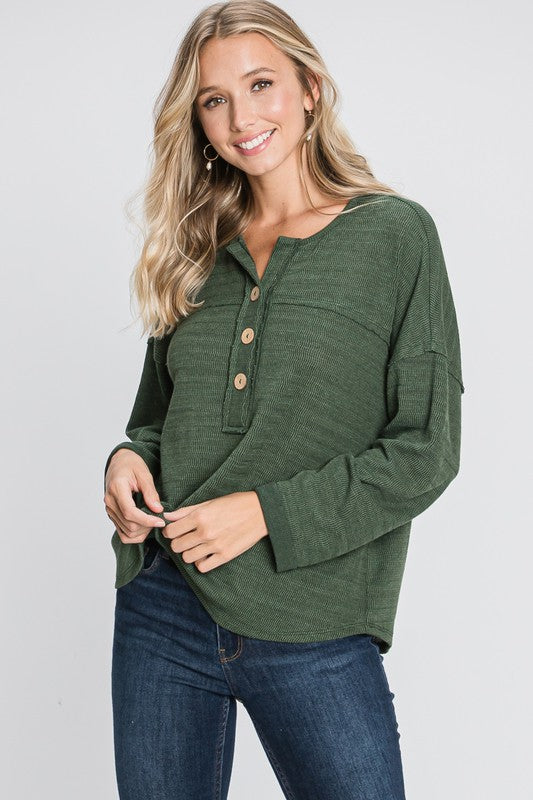 Just Watch Long Sleeve Knit Top