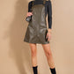 Southside Leather Overall Dress