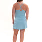 On Track Sport Clash Dress - Sage