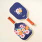 Pickleball Paddle - Bright + Bloomy Navy