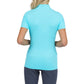 Seafoam Short Sleeve Mock Neck Top