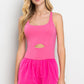 Running Up That Hill Athletic Romper - Pink