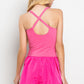Running Up That Hill Athletic Romper - Pink