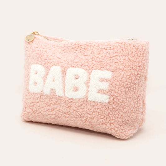 Pink Teddy Pouch - BABE