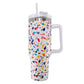 Terrazzo Confetti Print Tumbler